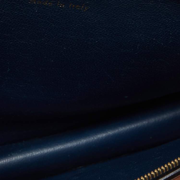 Pre Owned Celine Multicolor Leather Pocket Envelope Shoulder Bag