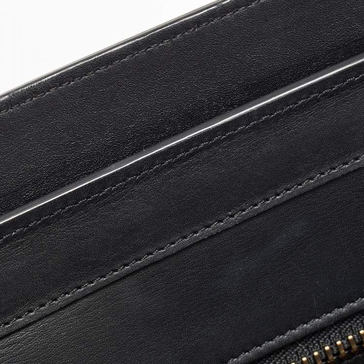 Pre Owned Celine Multicolor Leather Micro Luggage Tote