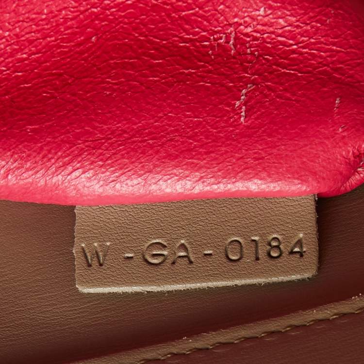 Pre Owned Celine Beige Leather Mini Luggage Tote