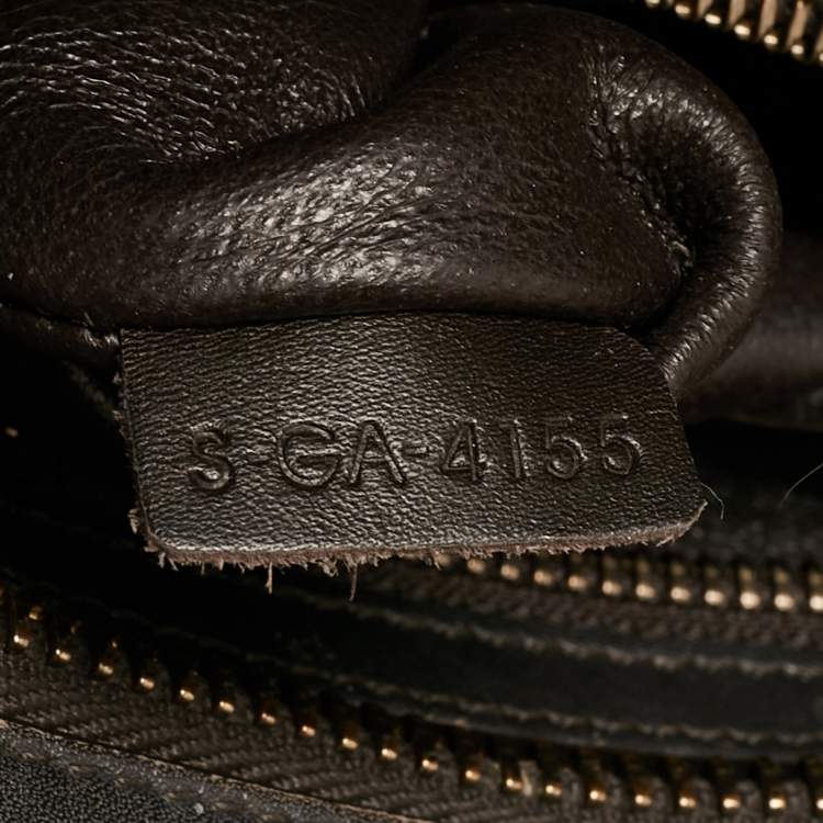 Pre Owned Celine Multicolor Leather Micro Luggage Tote