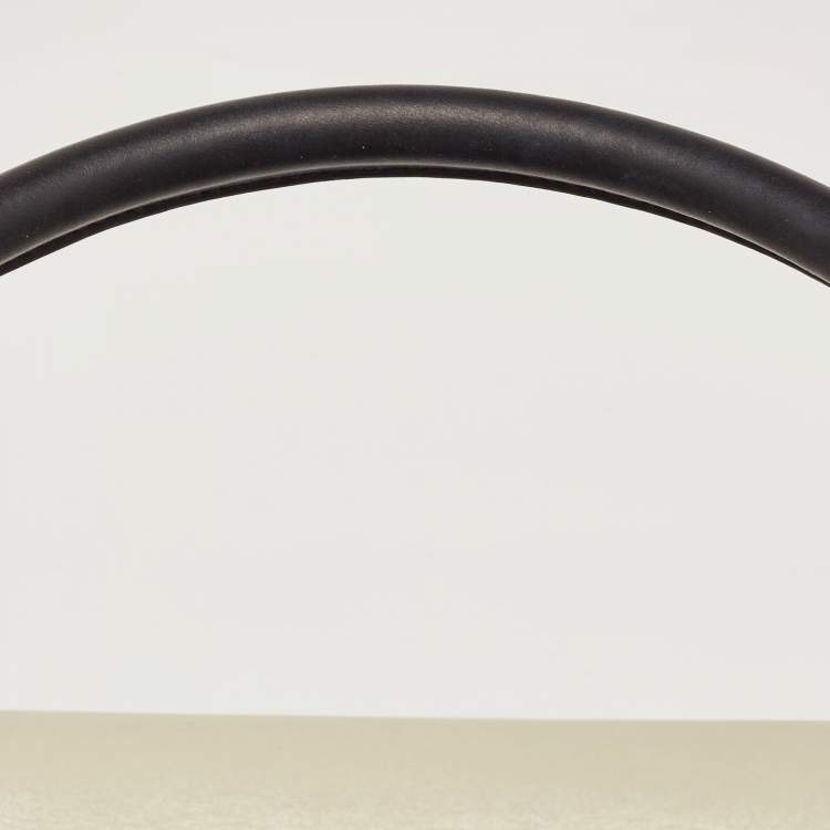 Pre Owned Celine Tri Color Canvas and Leather Medium Trapeze Bag