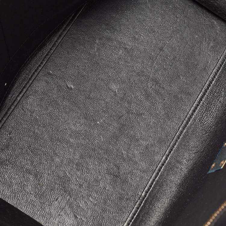 Pre Owned Celine Tri Color Canvas and Leather Medium Trapeze Bag