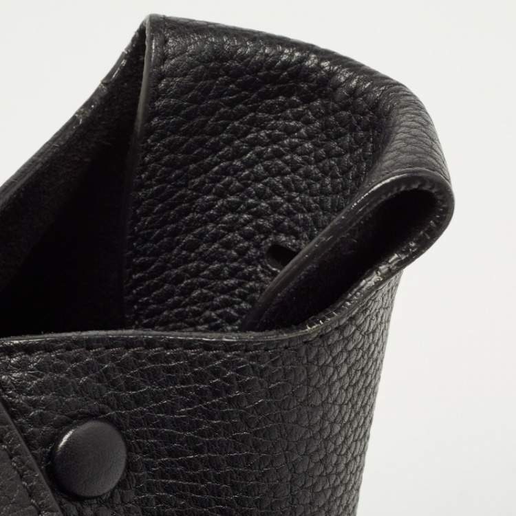 Pre Owned Celine Black Leather Small Tie Tote