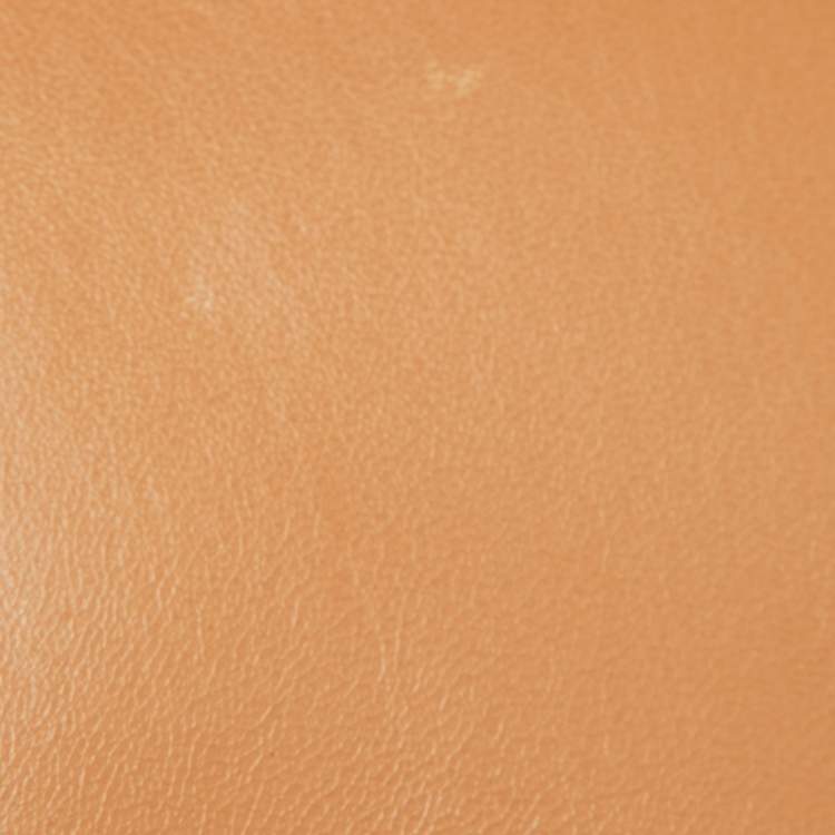 Pre Owned Celine Tan Leather and Suede Medium Trapeze Bag