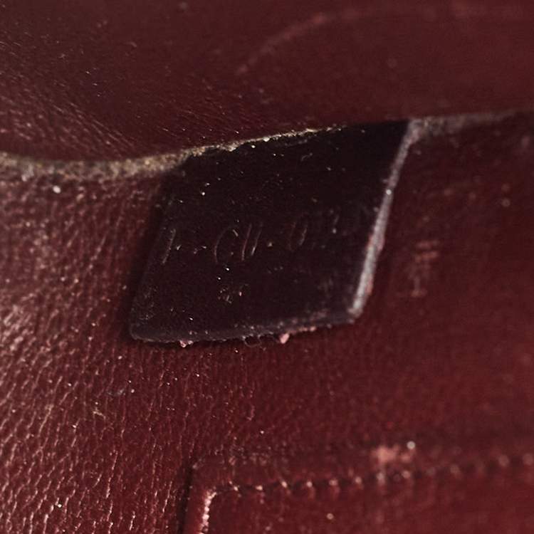 Pre Owned Celine Tri Color Leather Nano Luggage Tote
