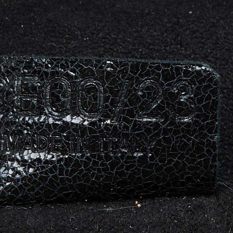 Pre Owned Celine Black Quilted Glossy Leather Boogie Tote