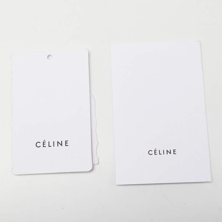 Pre Owned Celine Pink Leather Large Trio Zip Crossbody Bag