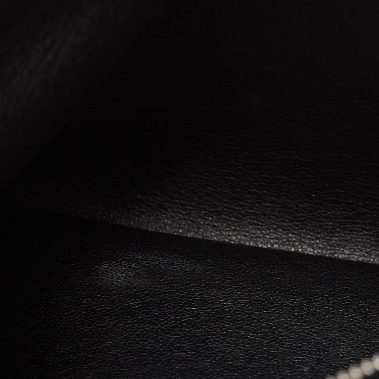 Pre Owned Celine Blue Leather Medium Edge Top Handle Bag
