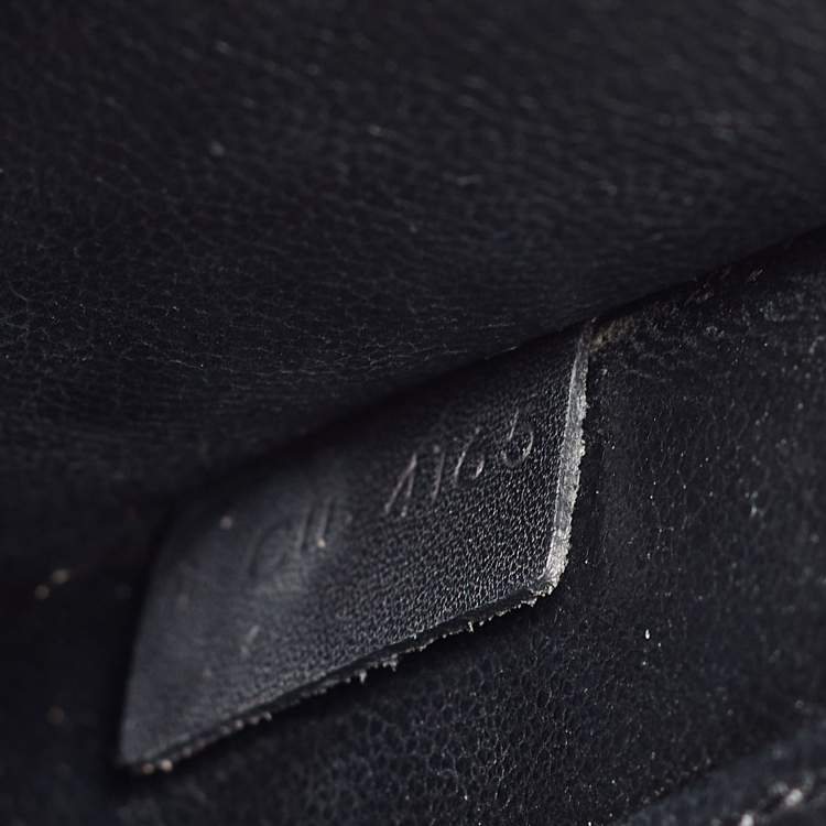 Pre Owned Céline Multicolor Nubuck and Leather Nano Luggage Tote