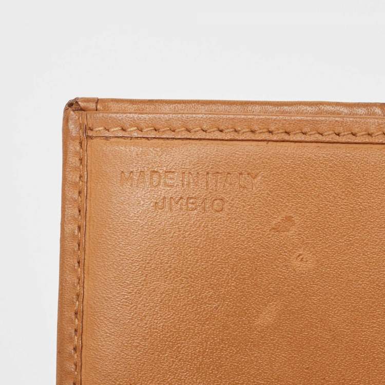 Pre Owned Celine Macadam Coated Canvas and Leather Triomphe Kisslock Wallet
