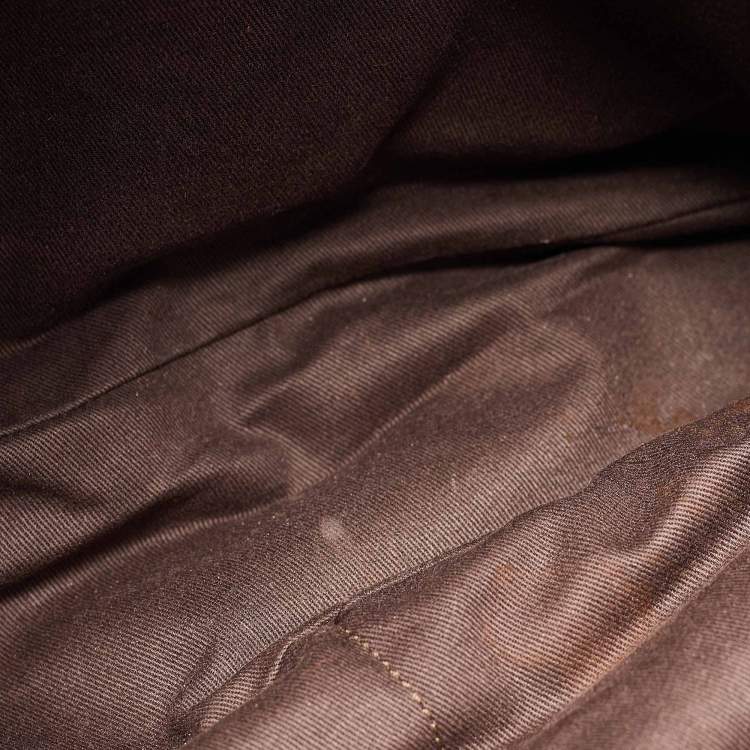 Pre Owned Celine Dark Brown Leather Boogie Tote