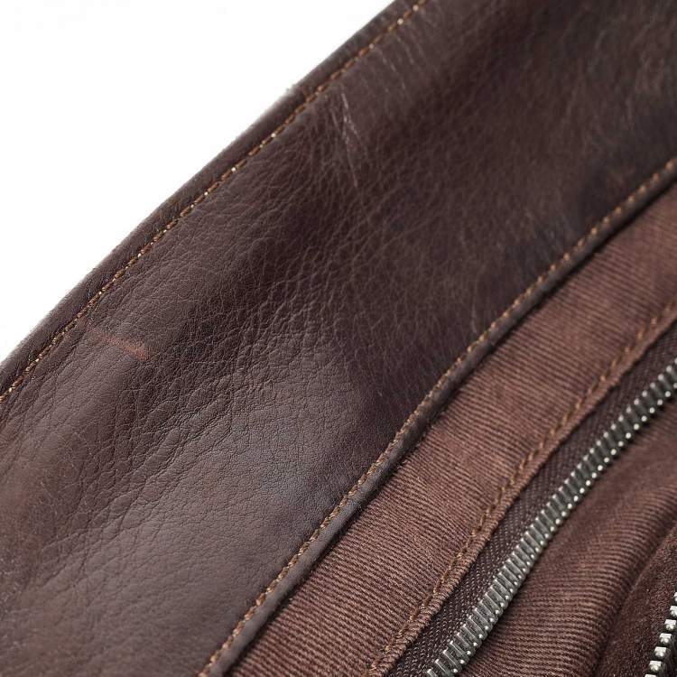 Pre Owned Celine Dark Brown Leather Boogie Tote