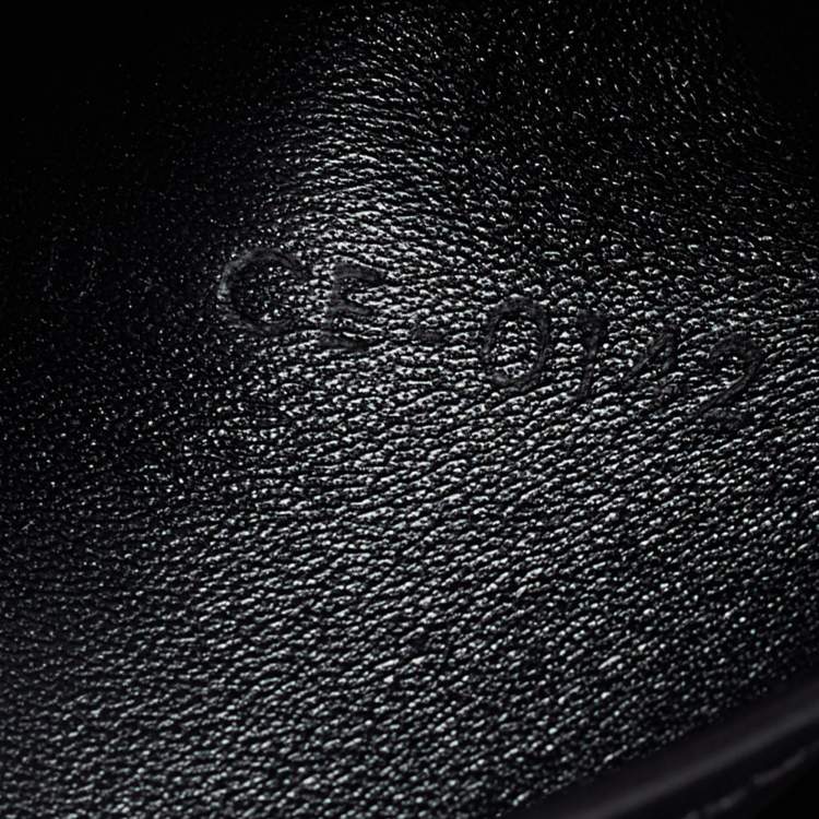 Pre Owned Celine Black Suede and Leather Medium Case Chain Flap Shoulder Bag