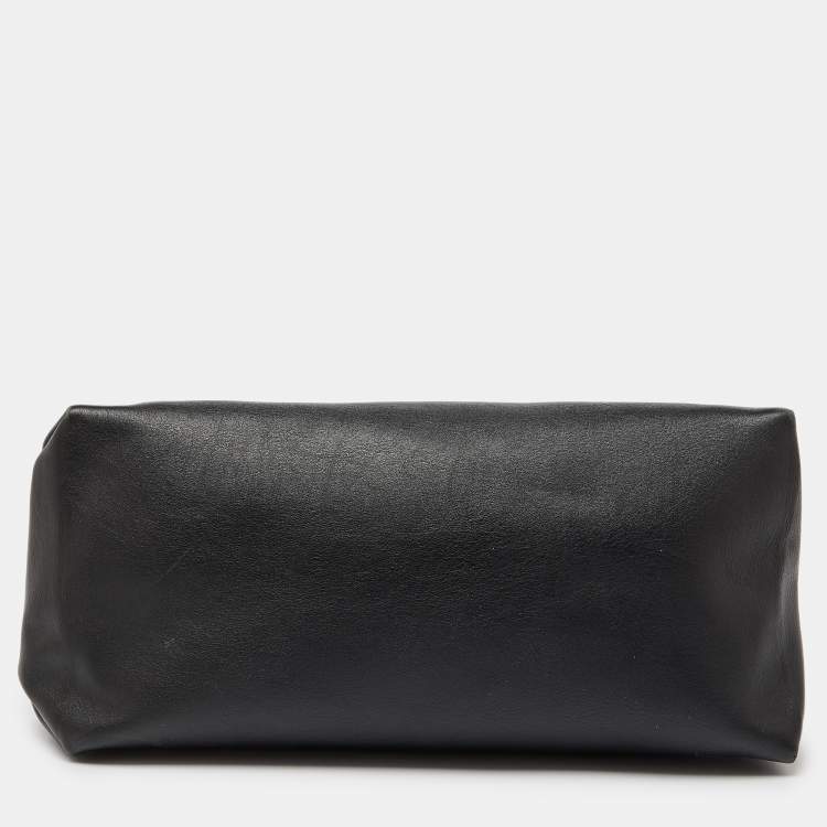 Pre Owned Celine Tri Color Leather All Soft Top Handle Bag