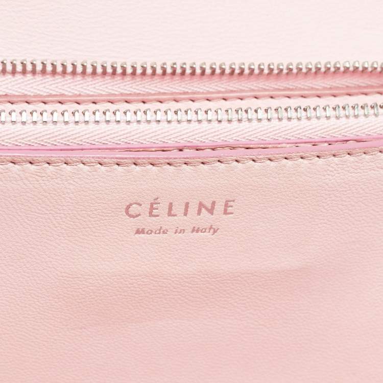 مملوكة مسبقًا Celine Pink Lizard Medium Classic Box Shoulder Bag