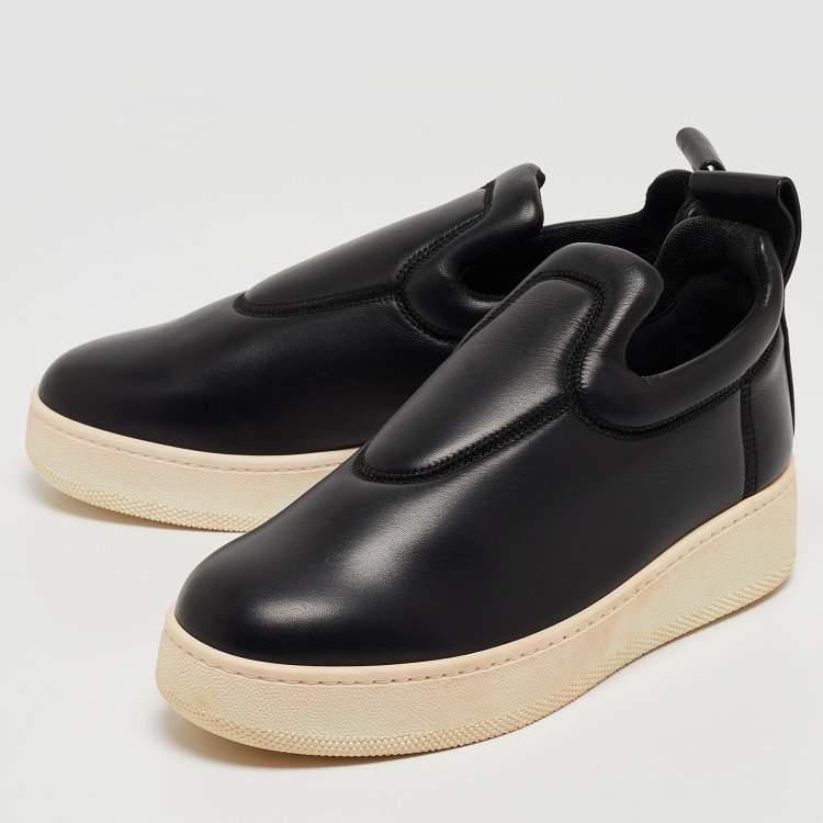 Celine leather black shoes store for women