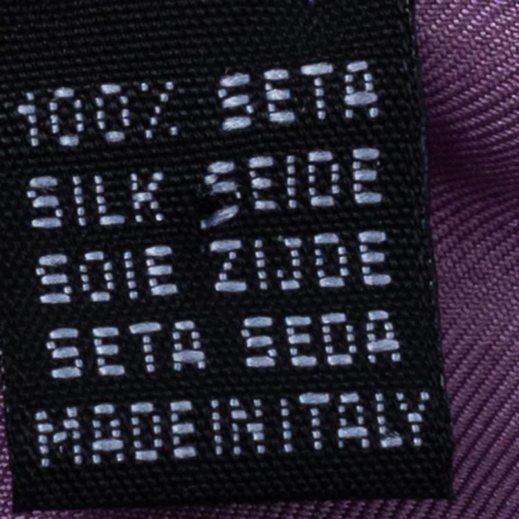 Pre Owned CH Carolina Herrera Printed Silk Square Scarf