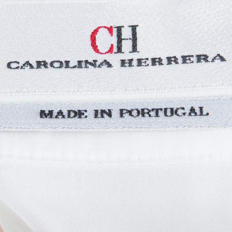 Pre Owned CH Carolina Herrera White Shirt S