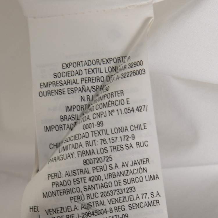 Pre Owned CH Carolina Herrera White Cotton Top XS