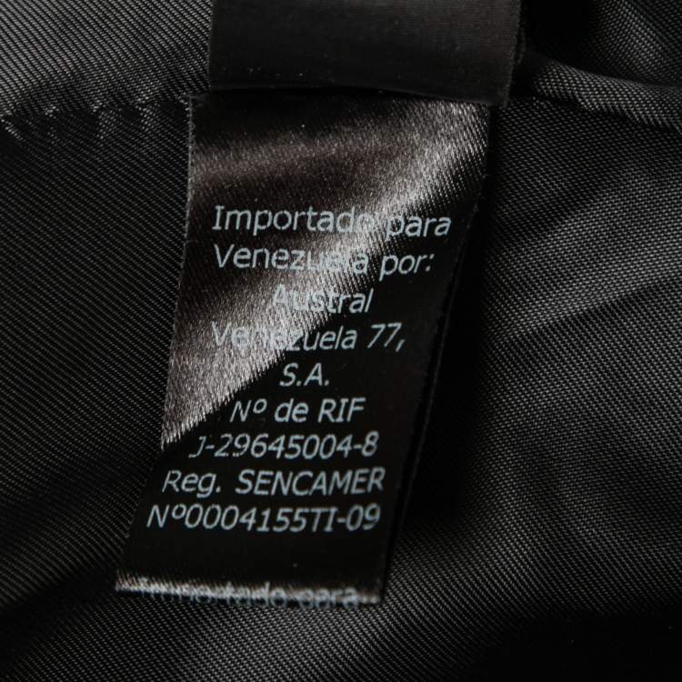 Pre Owned CH Carolina Herrera Black Wool Jacket S