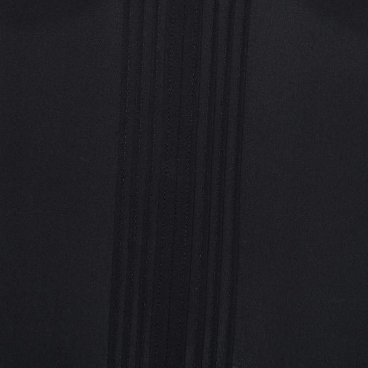 مملوكة مسبقًا CH Carolina Herrera Black Silk Top L
