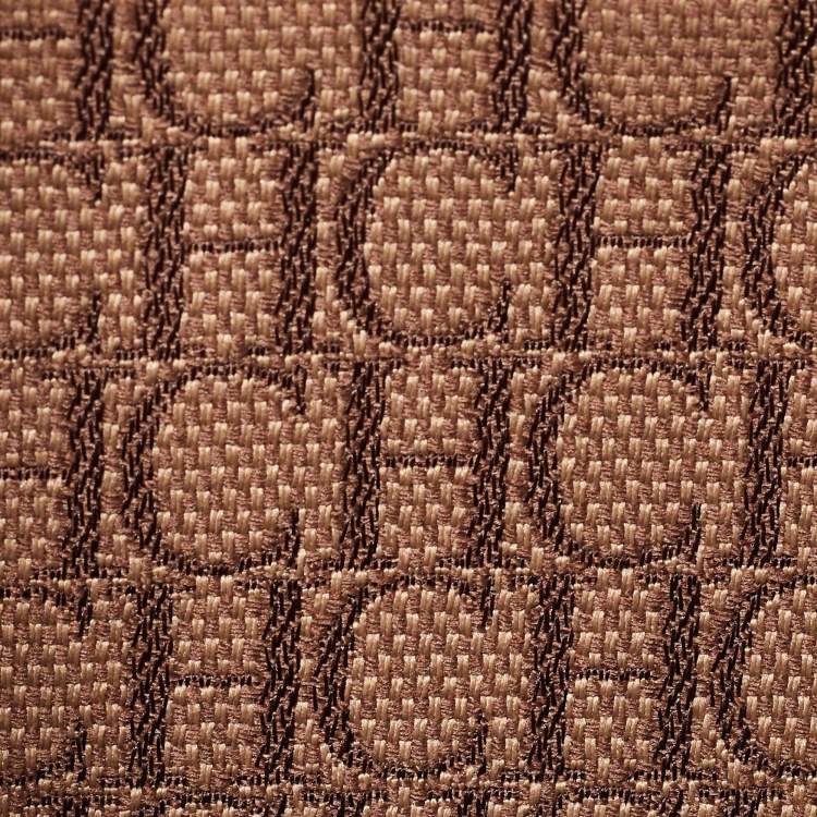 Pre Owned CH Carolina Herrera Purple Monogram Leather Andy Boston Bag