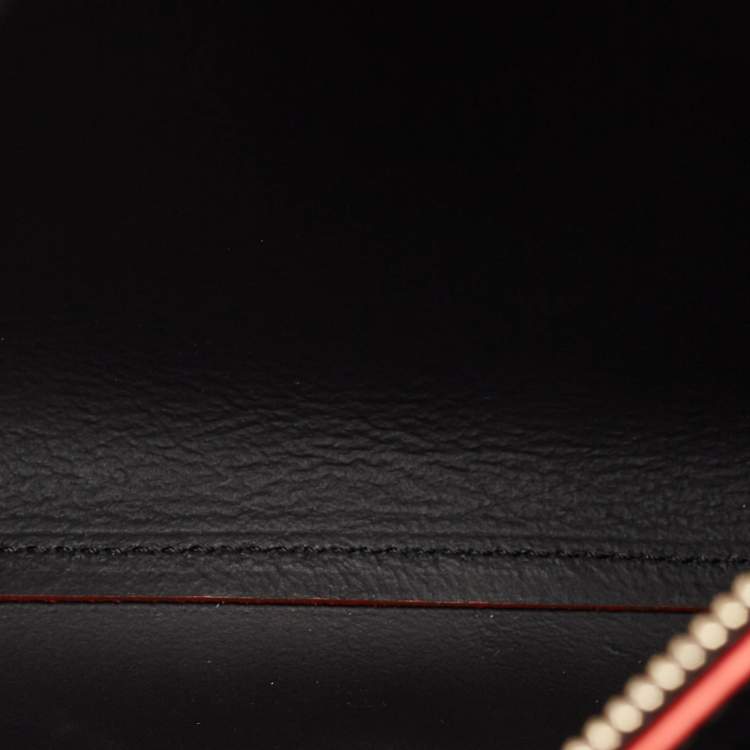 Pre Owned CH Carolina Herrera Black Leather Editors Shopping Zip Tote