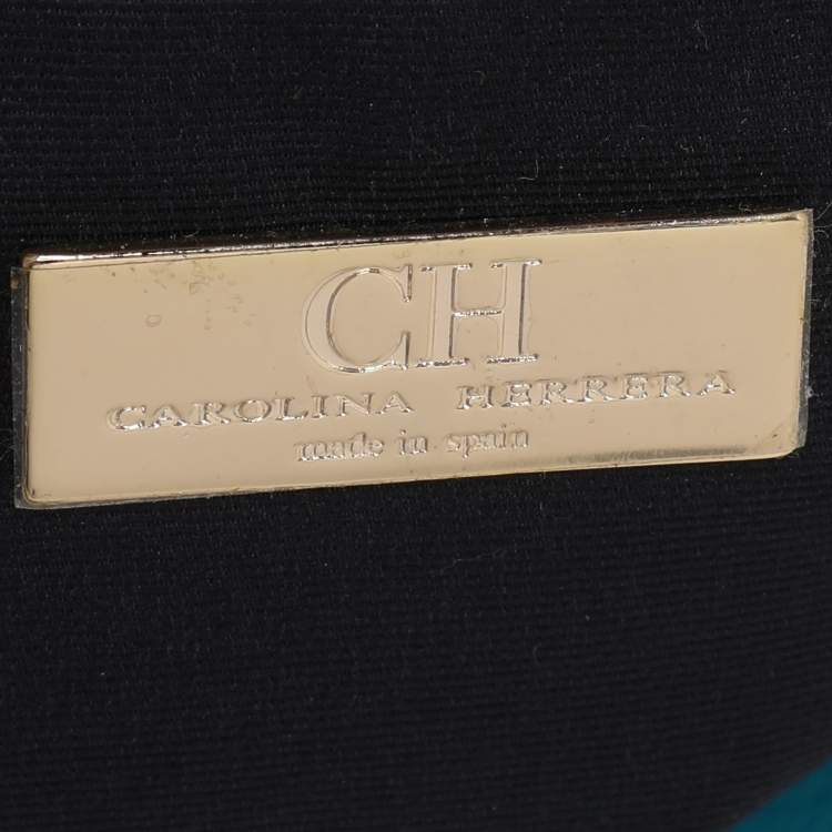 Pre Owned CH Carolina Herrera Multicolor Leather Shoulder Bag