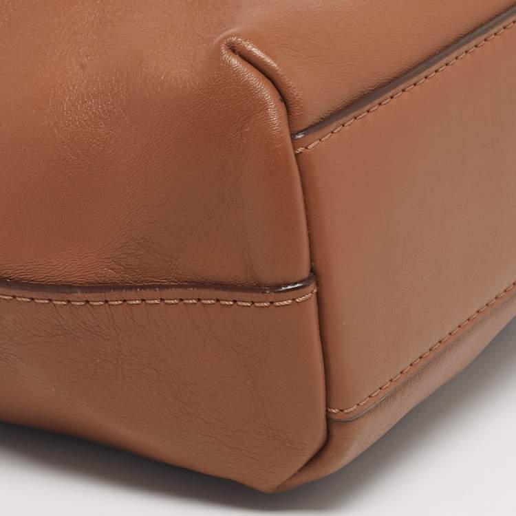 مملوكة مسبقًا CH Carolina Herrera Brown Leather Tote