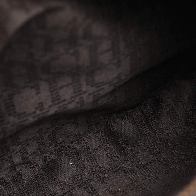 Pre Owned CH Carolina Herrera Blue Grained Leather Matteo Tote