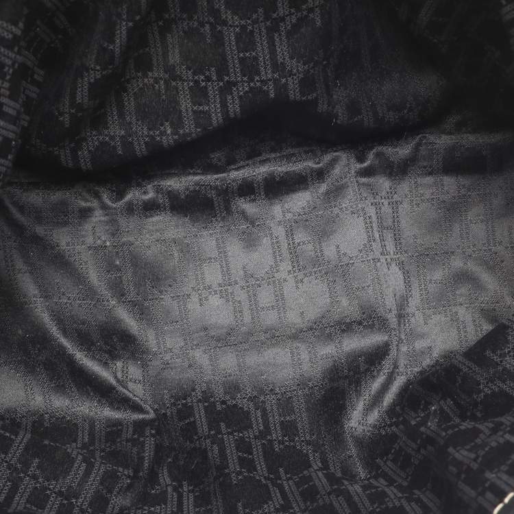 Pre Owned CH Carolina Herrera Black Leather Tote