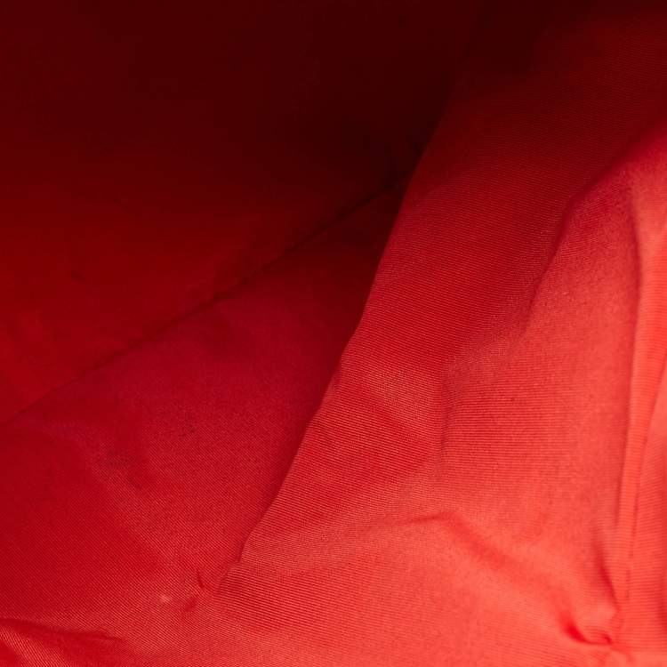 Pre Owned CH Carolina Herrera Tassel Top Zip Black Pebbled Leather Tote