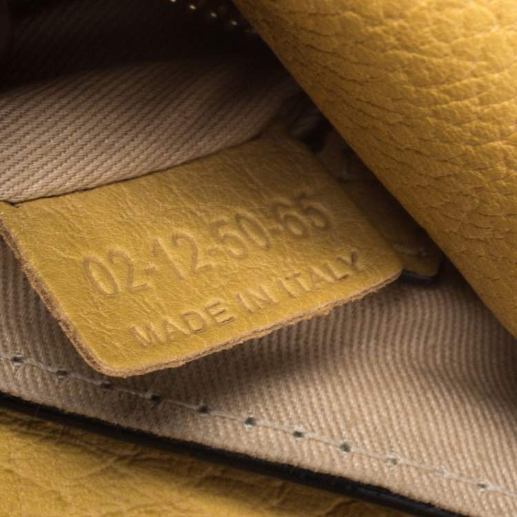 Pre Owned Carolina Herrera Tricolor Leather Top Handle Bag