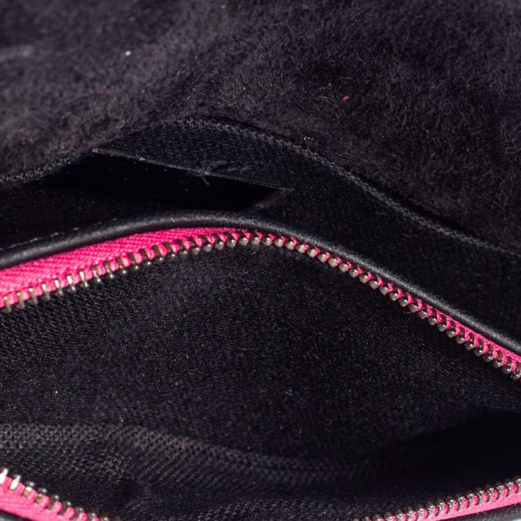 Pre Owned CH Carolina Herrera Black Quilted Leather Small Shoulder Bag