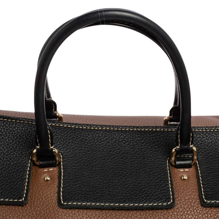 Pre Owned CH Carolina Herrera Multicolor Leather Vendome Tote