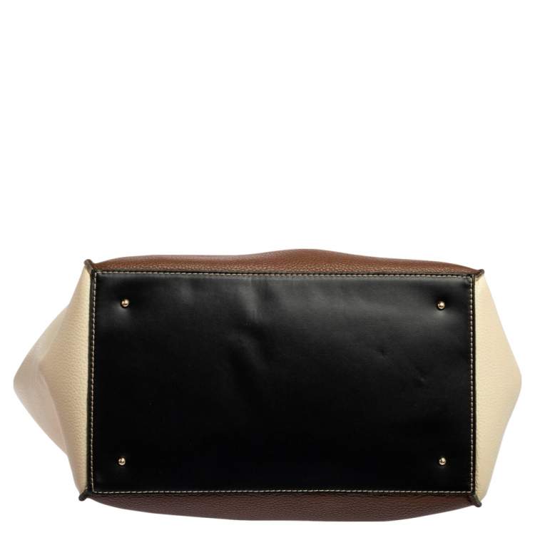 Pre Owned CH Carolina Herrera Multicolor Leather Vendome Tote