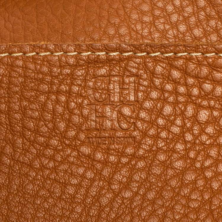 Pre Owned CH Carolina Herrera Multicolor Leather Vendome Tote