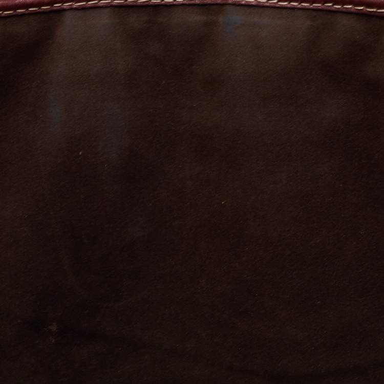 Pre Owned CH Carolina Herrera Tricolor Monogram Canvas and Leather Tote