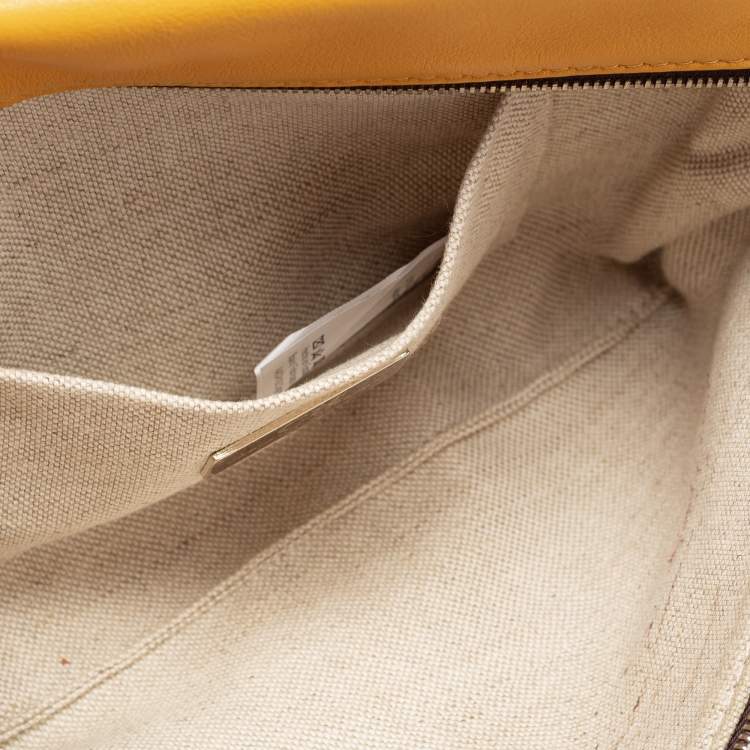 Pre Owned CH Carolina Herrera Multicolor Monogram Coated Canvas and Leather Zip Crossbody Bag