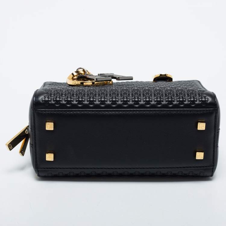 مملوكة مسبقًا CH Carolina Black Leather Baron Bag