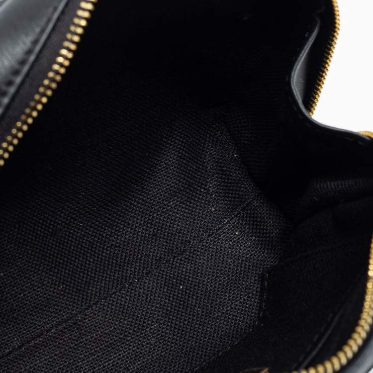 مملوكة مسبقًا CH Carolina Black Leather Baron Bag