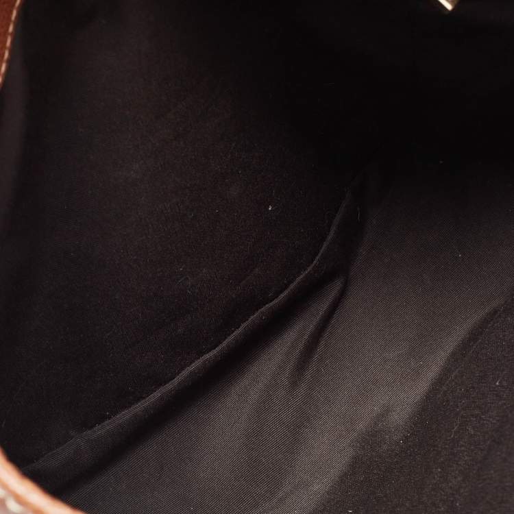 Pre Owned Carolina Herrera Brown Leather Matteo Tote