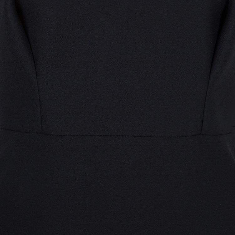 Pre Owned Chalayan Black Knit Noodle Strap Dress M