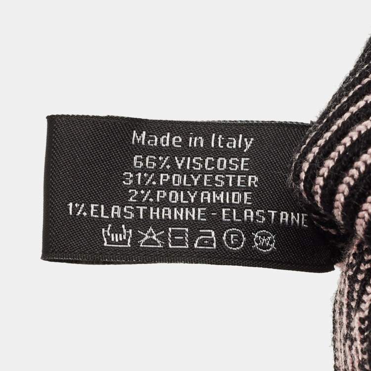 Pre Owned Chanel Pink CC Knit Leg Warmers