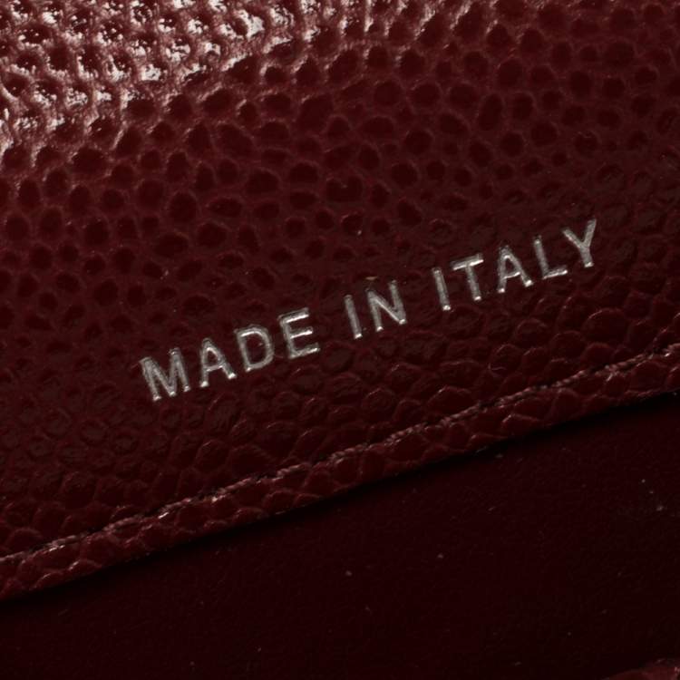 Pre Owned Chanel Red Quilted Caviar Leather AirPods Pro Case on Chain