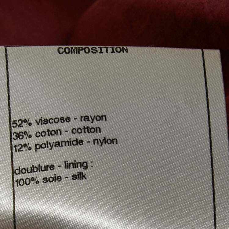 Pre Owned Chanel Multicolor Fantasy Tweed Sleeveless Short Dress L