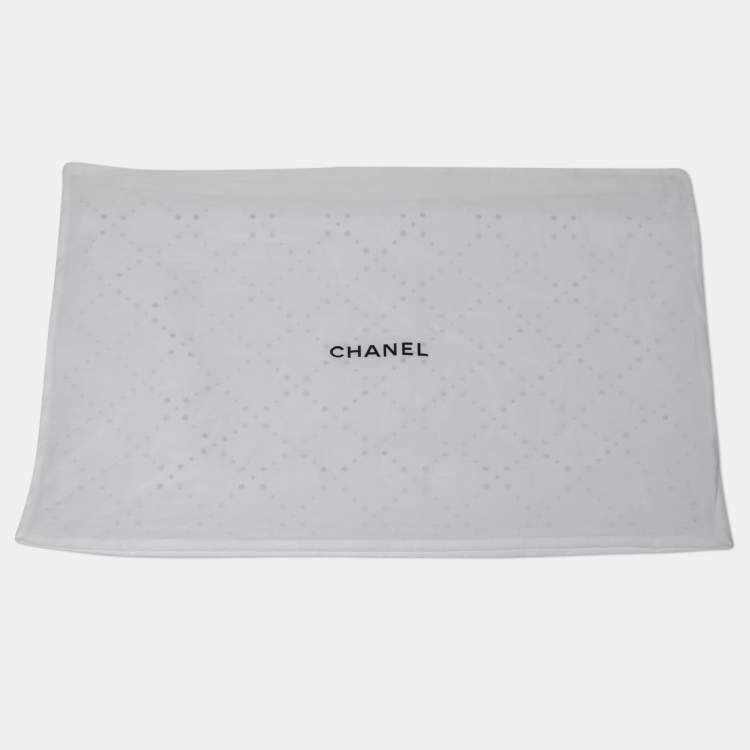 Pre Owned Chanel Black Tweed Cropped Vest M