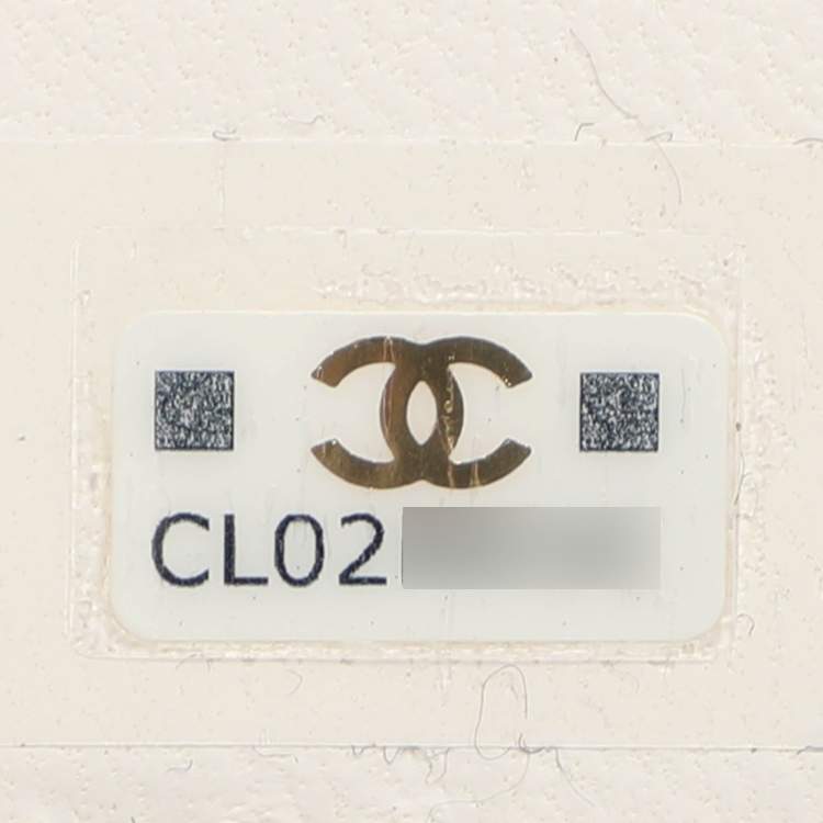 Pre Owned Chanel Paris-Le19m Black Quilted Leather Card Case