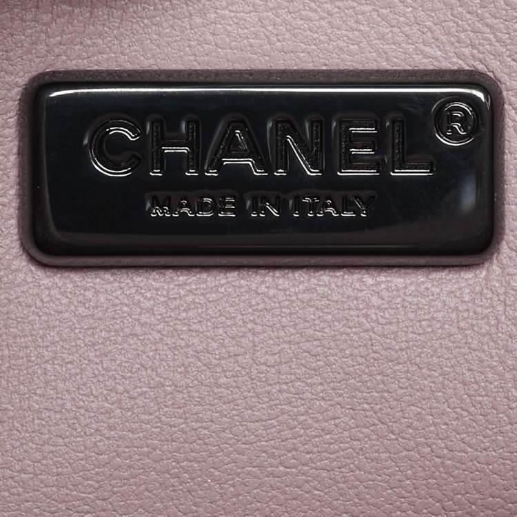مملوكة مسبقًا Chanel Classic Single Flap Small Pink/Black Sequin Shoulder Bag