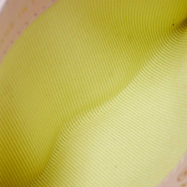 Pre Owned Chanel CC Pink Quilted Leather Card Holder